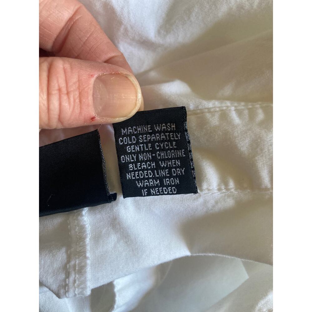 Citi Woman White Buttondown Blouse, Size 20W - Picture 6 of 6